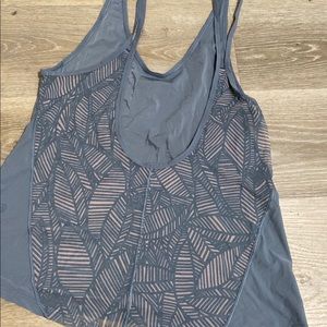 Lululemon mesh workout top